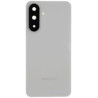 Cache Batterie Arrière Original pour Samsung Galaxy A56 A566B Gris Clair avec Bandes Adhésives Préinstallées d’Usine et Vitre Ca