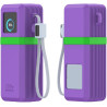 Coque de protection en silicone pour batterie externe uvert 200 w 25 000 mah, étui antidérapant avec design résistant aux chocs,