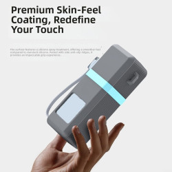 Coque de protection en silicone pour batterie externe uvert 200 w 25 000 mah, étui antidérapant avec design résistant aux chocs,