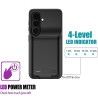 Étui Batterie pour Samsung Galaxy S26, étui de Recharge Portable Rechargeable 10 000 mAh avec l' avec Coque de Recharge pour Bat