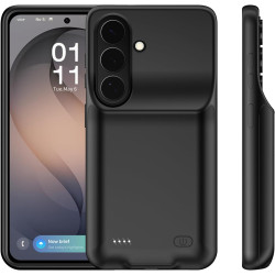 Étui Batterie pour Samsung Galaxy S26, étui de Recharge Portable Rechargeable 10 000 mAh avec l' avec Coque de Recharge pour Bat