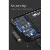 ELLENNE Coque fine avec batterie intégrée pour Samsung S23+ Plus 10 000 mAh | Coque avec batterie intégrée pour Samsung S20 S21 