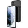ELLENNE Coque fine avec batterie intégrée pour Samsung S23+ Plus 10 000 mAh | Coque avec batterie intégrée pour Samsung S20 S21 