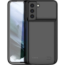 ELLENNE Coque fine avec batterie intégrée pour Samsung S23 10 000 mAh | Coque avec batterie intégrée pour Samsung S20 S21 S22 S2