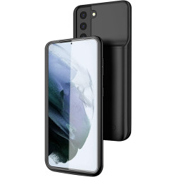 ELLENNE Coque fine avec batterie intégrée pour Samsung S22+ Plus 10 000 mAh | Coque avec batterie intégrée pour Samsung S20 S21 
