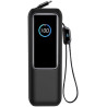 Silic ive Coque pour Anker Zolo Power Bank 25000mAh, Coque de sécurité pour chargeur portable 165W avec design antichoc (Noir)