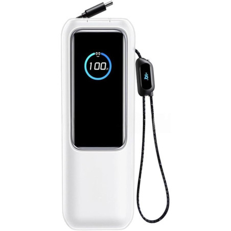 Silic ive Coque pour Anker Zolo Power Bank 25000mAh, Coque de sécurité pour chargeur portable 165W avec design antichoc (Transpa