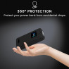 kwmobile Coque Compatible avec Anker Prime Power Bank 26250mAh 300W Coque - Housse de Protection en Silicone pour Power Bank Bat