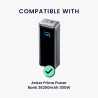 kwmobile Coque Compatible avec Anker Prime Power Bank 26250mAh 300W Coque - Housse de Protection en Silicone pour Power Bank Bat