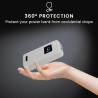 kwmobile Coque Compatible avec Anker Prime Power Bank 26250mAh 300W Coque - Housse de Protection en Silicone pour Power Bank Bat