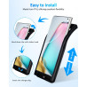 Coque de protection pour Samsung Galaxy S10 - 6000 mAh - Fin et rechargeable - Étui de chargement de batterie de secours - Coque
