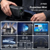 Videoprojecteur【app intégrée & auto keystone】android 14, retroprojecteur portable courte focale wifi 6 bleutooth 5.4 avec rotati