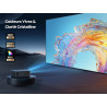 Vidéoprojecteur 4k【1600 ansi | compatible netflix | dolby 36w】toptro x9 rétroprojecteur 4k supporté fhd 1080p natif, auto focus/