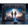 Vidéoprojecteur 4k【1600 ansi | compatible netflix | dolby 36w】toptro x9 rétroprojecteur 4k supporté fhd 1080p natif, auto focus/
