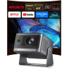 Magcubic videoprojecteur 4k【compatible with netflix】1080p supporte 600 ansi | projecteur auto focus & correction trapèze auto, w