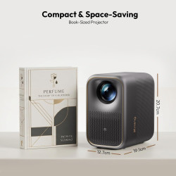 Formovie xming page two projecteur avec google tv, 1080p, 4k pris en charge, wifi & bleutooth, dolby audio, memc, global dimming