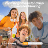 [licence netflix/son par jbl] yaber l2 pro projecteur avec wifi et bleutooth, projecteur natif 1080p 4k, mise au point automatiq