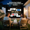 [licence netflix/son par jbl] yaber l2 plus projecteur avec wifi et bleutooth, projecteur natif 1080p 4k, mise au point automati