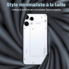 Transparente Coque pour Nothing Phone 3A Lite, Dos Transparent, Couleur d'origine + Antichoc – Coque Ultra Fine et Tendance pour