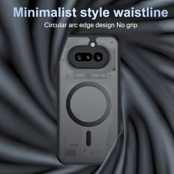 Coque pour Nothing Phone 4a avec Aimant Intégré, Protection Anti-Choc et Anti-Rayure, Design Antidérapant - Housse Magnétique po