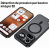 Coque pour Nothing Phone 4a Pro avec Aimant Intégré, Protection Anti-Choc et Anti-Rayure, Design Antidérapant - Housse Magnétiqu