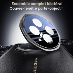 Coque pour Honor Magic V6, Étui Flip en Cuir Premium avec Fenêtre Intelligente, Réveil/Veille Auto, Fonction Support, Protection