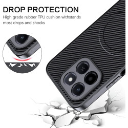 Coque pour Honor X6C avec Aimant Intégré, Protection Anti-Choc et Anti-Rayure, Design Antidérapant - Housse Magnétique pour Hono