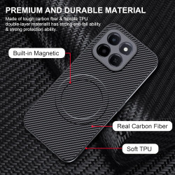 Coque pour Honor X6C avec Aimant Intégré, Protection Anti-Choc et Anti-Rayure, Design Antidérapant - Housse Magnétique pour Hono