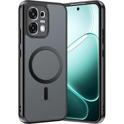 Coque pour Oppo A6 Pro 5G avec Aimant Intégré, Protection Anti-Choc et Anti-Rayure, Design Antidérapant - Housse Magnétique pour