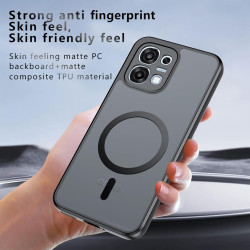 Coque pour Oppo A6 Pro 5G avec Aimant Intégré, Protection Anti-Choc et Anti-Rayure, Design Antidérapant - Housse Magnétique pour