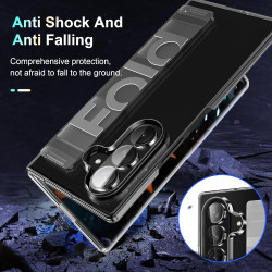 Coque pour Samsung Galaxy Z Fold 7, avec Dragonne Anti-Dérapante, Antichoc et Antidérapant – Coque Ultra Mince pour Usage Quotid