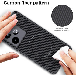 Coque pour Realme GT 7 / 7T 5G avec Aimant Intégré, Protection Anti-Choc et Anti-Rayure, Design Antidérapant - Housse Magnétique