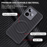 Coque pour Realme GT 7 / 7T 5G avec Aimant Intégré, Protection Anti-Choc et Anti-Rayure, Design Antidérapant - Housse Magnétique