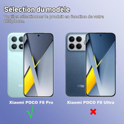 Coque pour Xiaomi POCO F8 Pro avec Aimant Intégré, Protection Anti-Choc et Anti-Rayure, Design Antidérapant - Housse Magnétique 