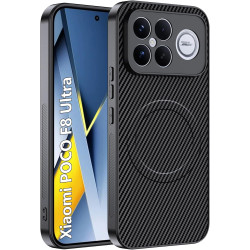 Coque pour Xiaomi POCO F8 Ultra avec Aimant Intégré, Protection Anti-Choc et Anti-Rayure, Design Antidérapant - Housse Magnétiqu
