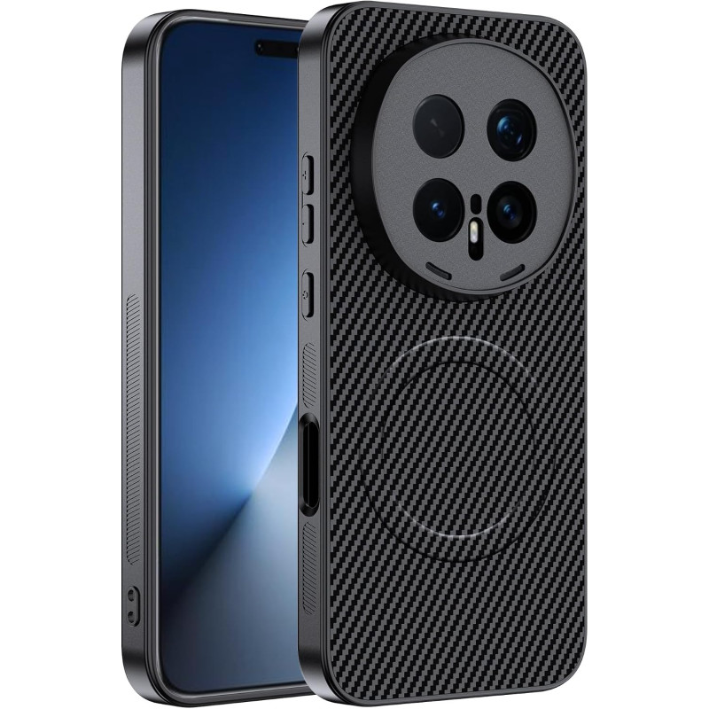Coque pour Honor Magic 8 Pro 5G avec Aimant Intégré, Protection Anti-Choc et Anti-Rayure, Design Antidérapant - Housse Magnétiqu