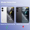 Coque pour Xiaomi POCO X8 Pro Max 5G pour MagSafe, Anti Choc Et Anti Rayures, Côtés Antidérapants, Boutons Précis, Design Fibre 