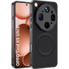 Coque pour Oppo Find X9 Ultra 5G pour MagSafe, Anti Choc Et Anti Rayures, Côtés Antidérapants, Boutons Précis, Design Fibre De C