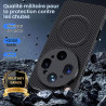 Coque pour Oppo Find X9 Ultra 5G pour MagSafe, Anti Choc Et Anti Rayures, Côtés Antidérapants, Boutons Précis, Design Fibre De C
