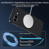 Coque pour Google Pixel 10A avec Aimant Intégré, Protection Anti-Choc et Anti-Rayure, Design Antidérapant - Housse Magnétique po