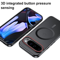Coque pour Google Pixel 10/10 Pro avec Aimant Intégré, Protection Anti-Choc et Anti-Rayure, Design Antidérapant - Housse Magnéti