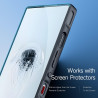 Transparente coque pour rougemagic 10s pro / 10s pro+ / 10 pro / 10 pro+, tpu + pc, protection d'appareil photo, toucher mat, an