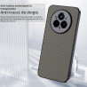 Coque pour Realme 14 Pro 5G, [Fibre de Carbone] Housse de Protection avec Cache Appareil Photo, Antichoc, Résistant aux Rayures 