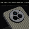 Coque pour Realme 14 Pro 5G, [Fibre de Carbone] Housse de Protection avec Cache Appareil Photo, Antichoc, Résistant aux Rayures 