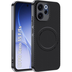 Coque pour Oppo Reno 15 F / 15 Fs 5G / 4G pour MagSafe, Anti Choc Et Anti Rayures, Côtés Antidérapants, Boutons Précis, Design F