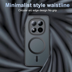 Coque pour xiaomi rougemi note 15 pro 5g avec aimant intégré, protection anti-choc et anti-rayure, design antidérapant - housse 