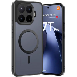 Coque pour Xiaomi 17T Pro avec Aimant Intégré, Protection Anti-Choc et Anti-Rayure, Design Antidérapant - Housse Magnétique pour