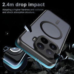 Coque pour Xiaomi 17T Pro avec Aimant Intégré, Protection Anti-Choc et Anti-Rayure, Design Antidérapant - Housse Magnétique pour