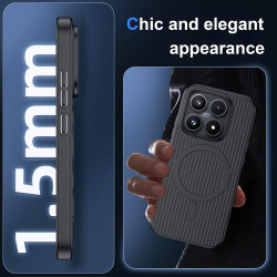 Coque pour Xiaomi 17 5G avec Aimant Intégré, Protection Anti-Choc et Anti-Rayure, Design Antidérapant - Housse Magnétique pour X