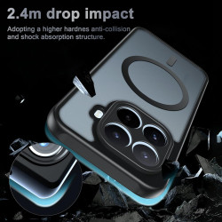 Coque pour Xiaomi 17T avec Aimant Intégré, Protection Anti-Choc et Anti-Rayure, Design Antidérapant - Housse Magnétique pour Xia